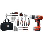 Black & Decker 58pc 12v Drill Kit