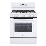 LG LRG3091SW 5.4 cu. ft. Gas Range with Self-Cleaning Oven