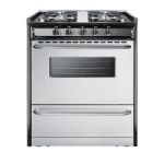 SUMMIT TNM21027BFRWY  Gas Range Freestanding - 30 inch Oven