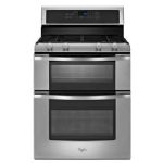 Whirlpool - WGG555S0BS 30 inch Double Oven Gas Range