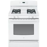 GE -JGBS60DEFWW Gas Range Oven with Broiler Drawer