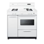 Summit Appliance WNM4307KW 36 inch 2.9 cu. ft. Gas Range Oven