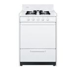 Summit WNM6107 Gas Range Slim 24 inch Oven