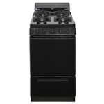 Premier SHK100BP 20 in. 2.42 Cu. ft. Freestanding Gas Range Oven