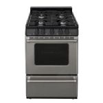 Premier Pro Series P24B3102P Gas Range 24 inch Oven