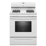 Amana - AGR5630BDW 30 inch Freestanding Gas Range Oven