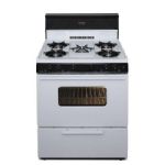 Premier SFK249WP 30 Inch Spark Ignition Gas Range Oven