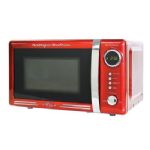 Nostalgia Electrics RMO770RED 0.7 Cu. Ft. 700W Retro Series Microwave Oven