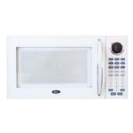 Oster OGB81101 1.1 Cu. Ft. White Countertop Microwave Oven