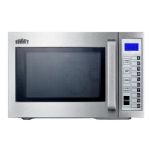 Summit SCM1000SS .9 Cu. Ft. Capacity Countertop Microwave