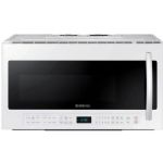 Samsung ME21H706MQW 30 in. W 2.1 cu. ft. Over the Range Microwave Oven