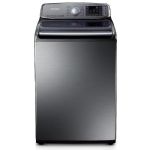 Samsung -WA50F9A8DSP 5.0 Cu. Ft. 15-Cycle Top-Loading Washer