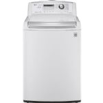 LG -WT4970CW 4.7 Cu. Ft. 8-Cycle Ultralarge-Capacity High-Efficiency Top-Loading Washer - White