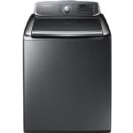 Samsung -WA56H9000AP 5.6 Cu. Ft. 15-Cycle High-Efficiency Steam Top-Loading Washer