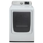 Samsung -DV50F9A6GVW 7.4 Cu. Ft. 13-Cycle Steam Electric Dryer