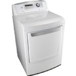 LG -DLE4970W 7.3 Cu. Ft. 8-Cycle Ultralarge-Capacity Electric Dryer - White