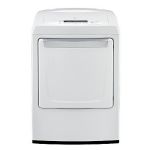 LG DLE1101W - 7.3 Cu. Ft. 9-Cycle Ultra-Large Capacity Gas Dryer - White