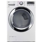 LG - SteamDryer 7.4 Cu. ft. 10-cycle Ultralarge-capacity Steam Gas Dryer