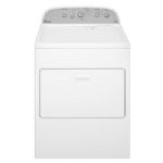 Whirlpool WGD49STBW 29in Gas Steam Dryer with 7.0 Cu. ft.