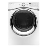 Whirlpool WGD97HEDW 7.3 Cu. ft. Duet Front Load Gas Steam Dryer