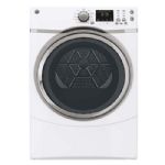 GE -GFDS170EHWW 7.5 Cu. Ft. 11-Cycle Steam Electric Dryer