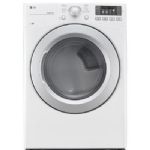 LG DLE3170W 27in Electric Dryer with 7.4 Cu. ft. 8 Drying Cycles