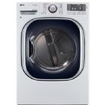 LG -DLEX4270W 7.4 Cu. ft. 14-cycle Ultralarge-capacity Steam Electric Dryer