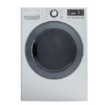 LG - DLEX3570W TrueSTEAM 7.4 Cu. ft. 12-cycle Steam Electric Dryer