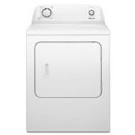 Amana NED4655EW 6.5 CuFt White 29in Electric Dryer