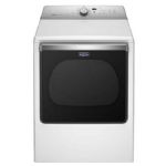 Maytag MEDB835DW Bravos XL 8.8 Cu. ft. White Electric Dryer