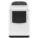 Whirlpool - WED8500BW 7.6 Cu. Ft. 11-cycle Steam Electric Dryer