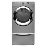 Whirlpool WED87HEDC Chrome Shadow 7.4 Cu. Ft. Duet Electric Steam Dryer