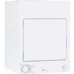 GE DSKS333ECWW Spacemaker front-loading electric dryer - 3 cu. ft