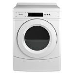 Whirlpool CED9060AW 6.7 cu. ft. Commercial Electric Dryer