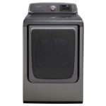 Samsung - DV50F9A8EVP 7.4 Cu. ft. 15-cycle Steam Electric Dryer