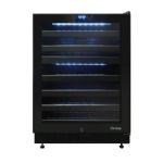 Vinotemp VT-46TS-2Z 46-Bottle Dual Zone Touch Screen Wine Cooler