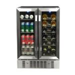 NewAir AWB-360DB 23.5 in. Dual Zone Wine and Beverage Cooler