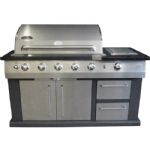 Landmann -42145 Avalon Outdoor 60in Gas Grill/Rotisserie